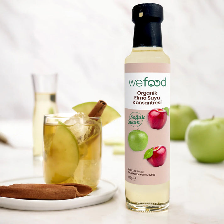 Wefood Organik Elma Suyu Konsantresi 340 gr 2'li