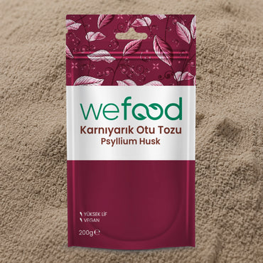 Wefood  Karnıyarık Otu (Psyllium) Tozu 200 gr