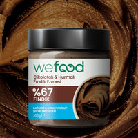 Wefood Çikolatalı Hurmalı Fındık Ezmesi (Şekeri Meyveden, Katkısız) 200 gr