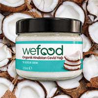 Wefood Organik Hindistan Cevizi Yağı 250 ml 2'li