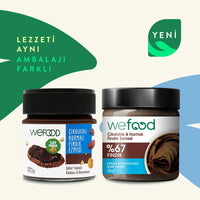 Wefood Çikolatalı Hurmalı Fındık Ezmesi (Şekersiz, Katkısız) 200 gr