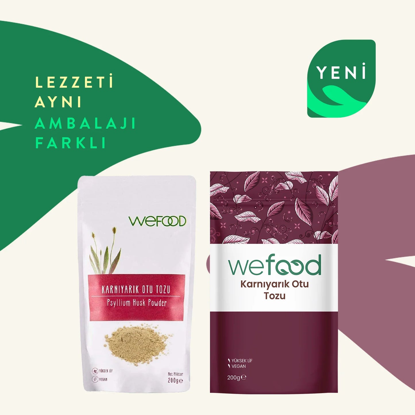 Wefood  Karnıyarık Otu (Psyllium) Tozu 200 gr