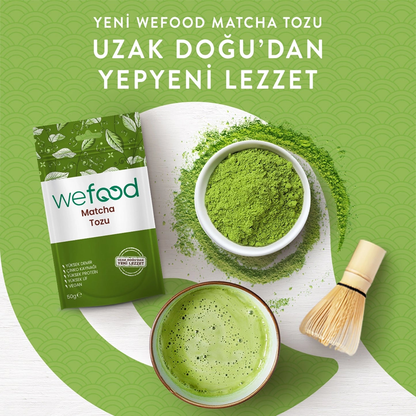 Wefood Matcha Tozu 50 gr