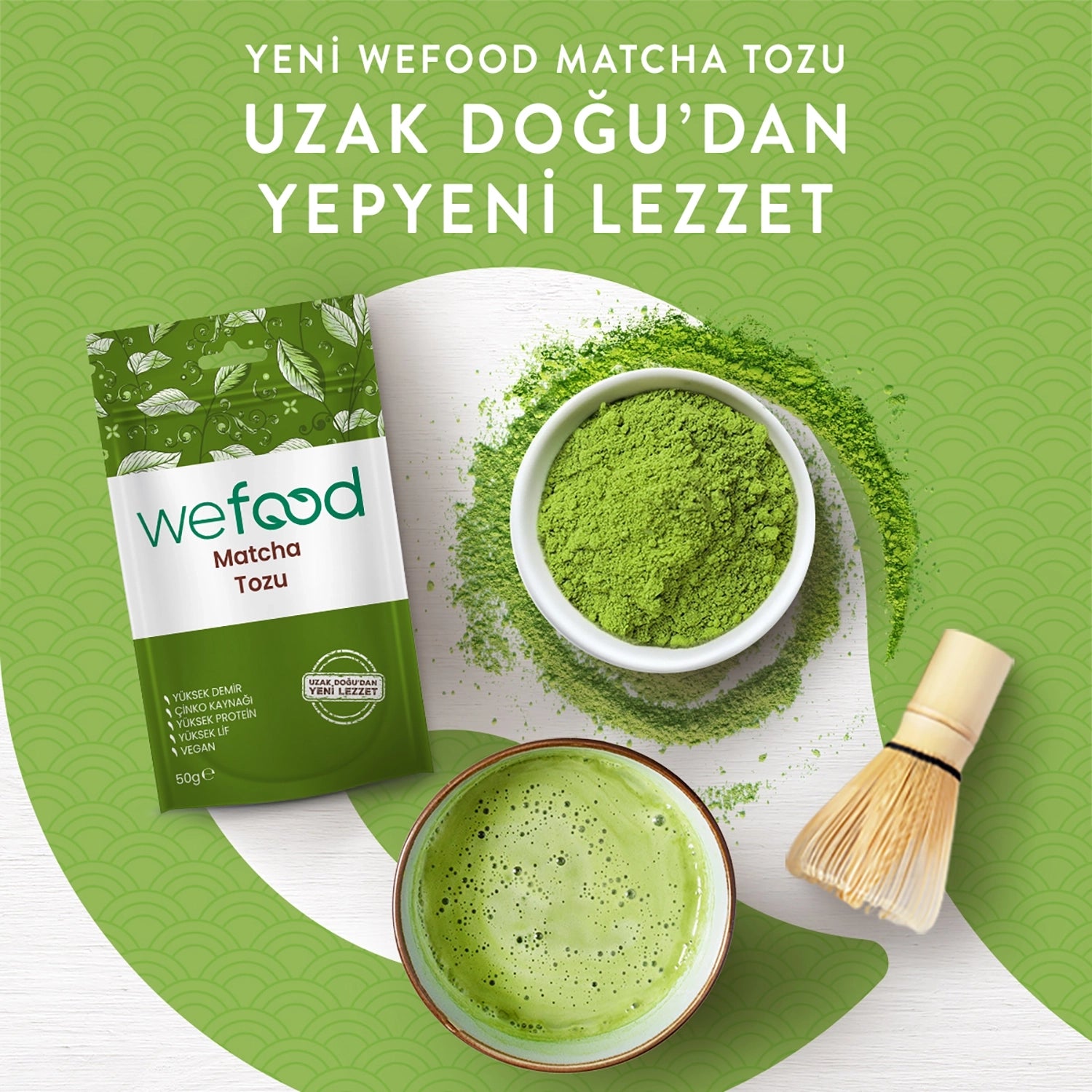 Wefood Matcha Tozu 50 gr