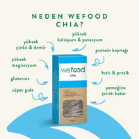 Wefood Siyah Chia 300 gr 2'li