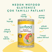 Wefood Çok Tahıllı Patlak 100 gr