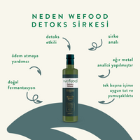 Wefood Detoks Sirkesi 250 ml