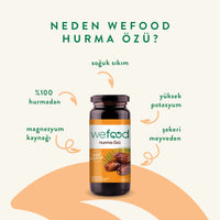 Wefood Hurma Özü 315 gr (Soğuk Sıkım)