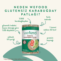 Wefood Karabuğday Patlağı 100 Gr 8'li
