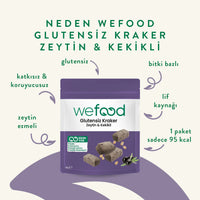 Wefood Glutensiz Zeytinli & Kekikli Kraker 40 gr