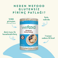 Wefood Pirinç Patlağı 100 gr