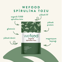 Wefood Organik Spirulina Tozu 100 gr