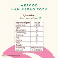 Wefood Ham Kakao Tozu 140 gr