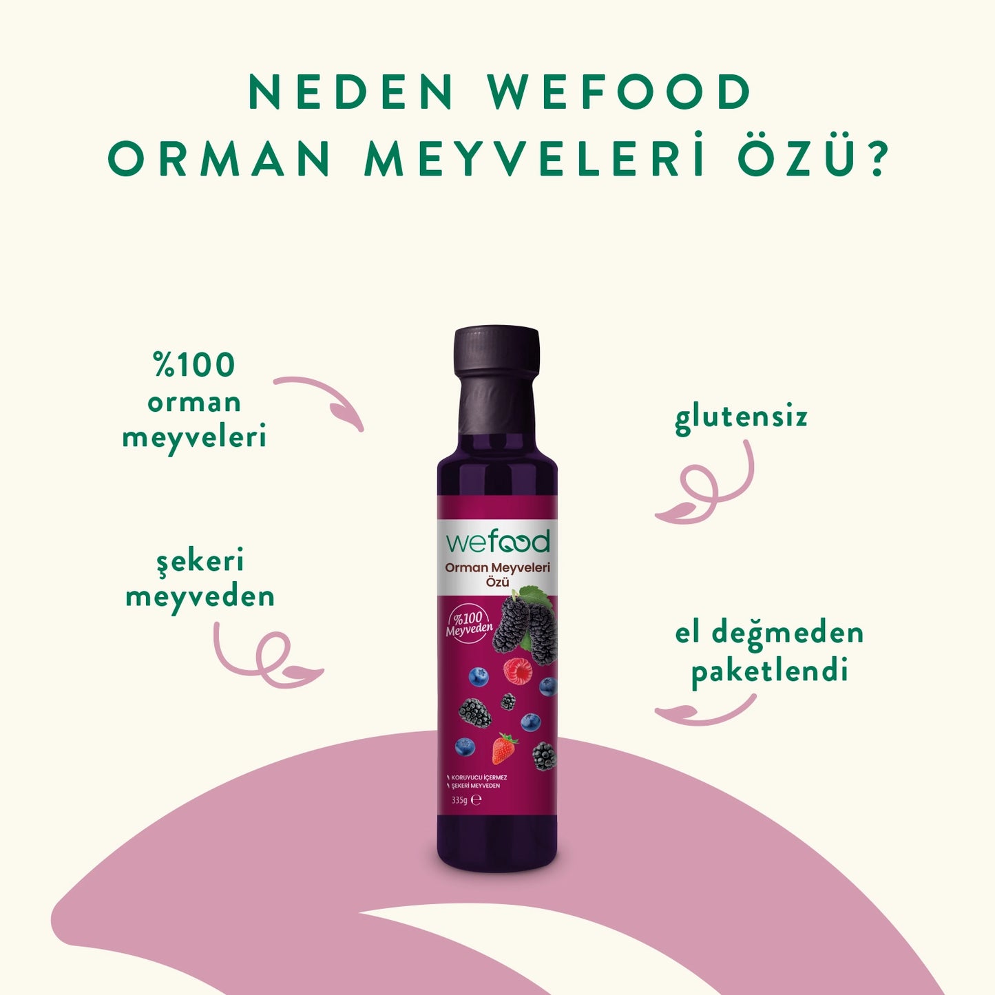 Wefood Orman Meyveleri Özü 335 ml