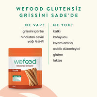 Wefood Glutensiz Grissini Sade 40 g