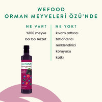 Wefood Orman Meyveleri Özü 335 ml