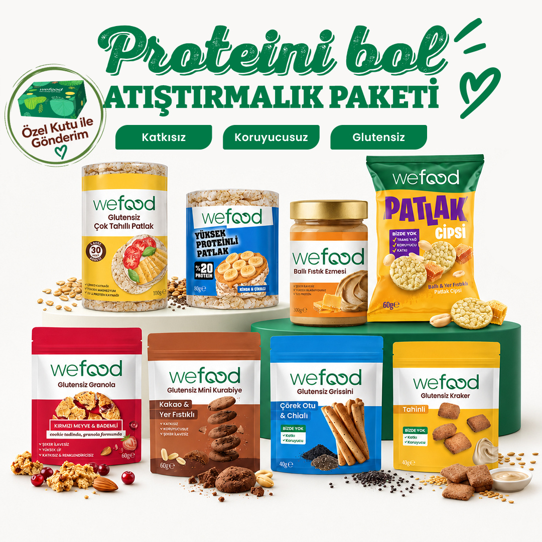 Wefood Proteini Bol Atıştırmalık Paketi