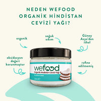 Wefood Organik Hindistan Cevizi Yağı 250 ml