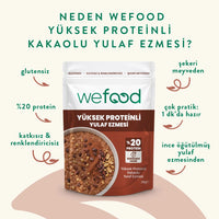 Wefood Yüksek Proteinli Kakaolu Yulaf Ezmesi 240 gr