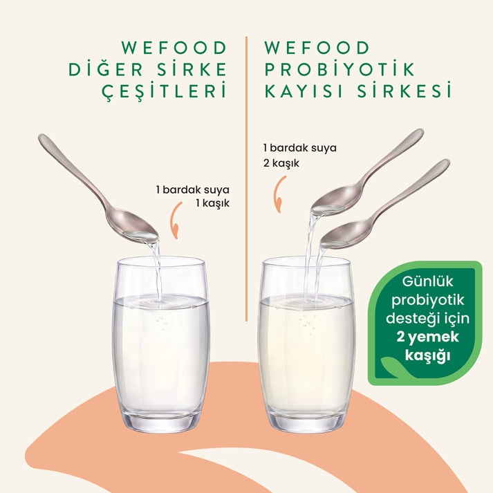 Wefood Probiyotik Kayısı Sirkesi 250 ml