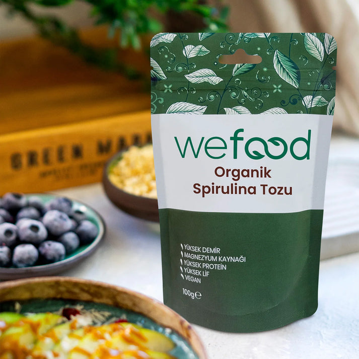 Wefood Organik Spirulina Tozu 100 gr