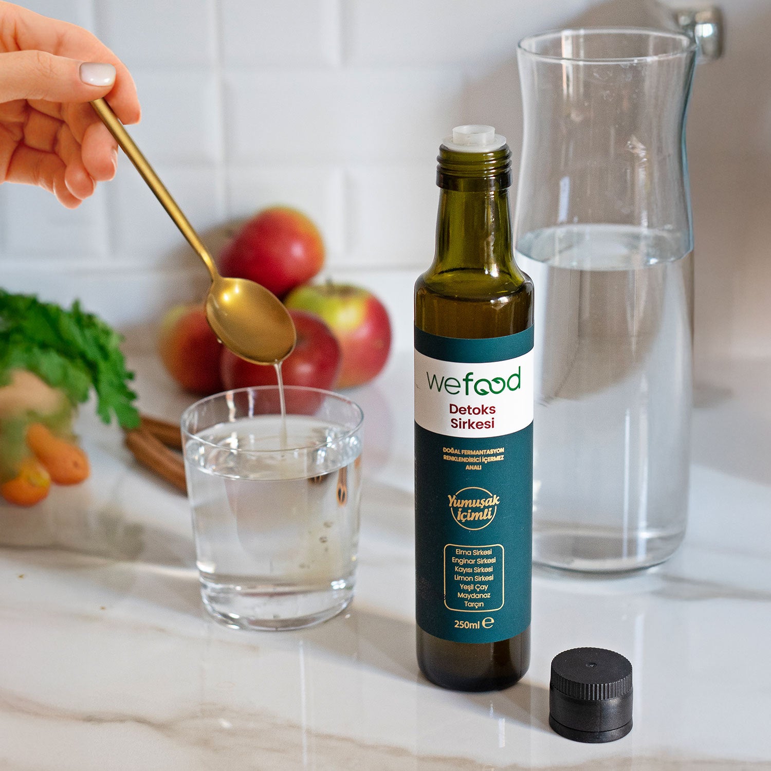 Wefood Detoks Sirkesi 250 ml