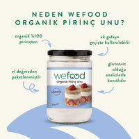 Wefood Organik Pirinç Unu 500 gr