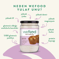 Wefood Glutensiz Tam Yulaf Unu 300 gr
