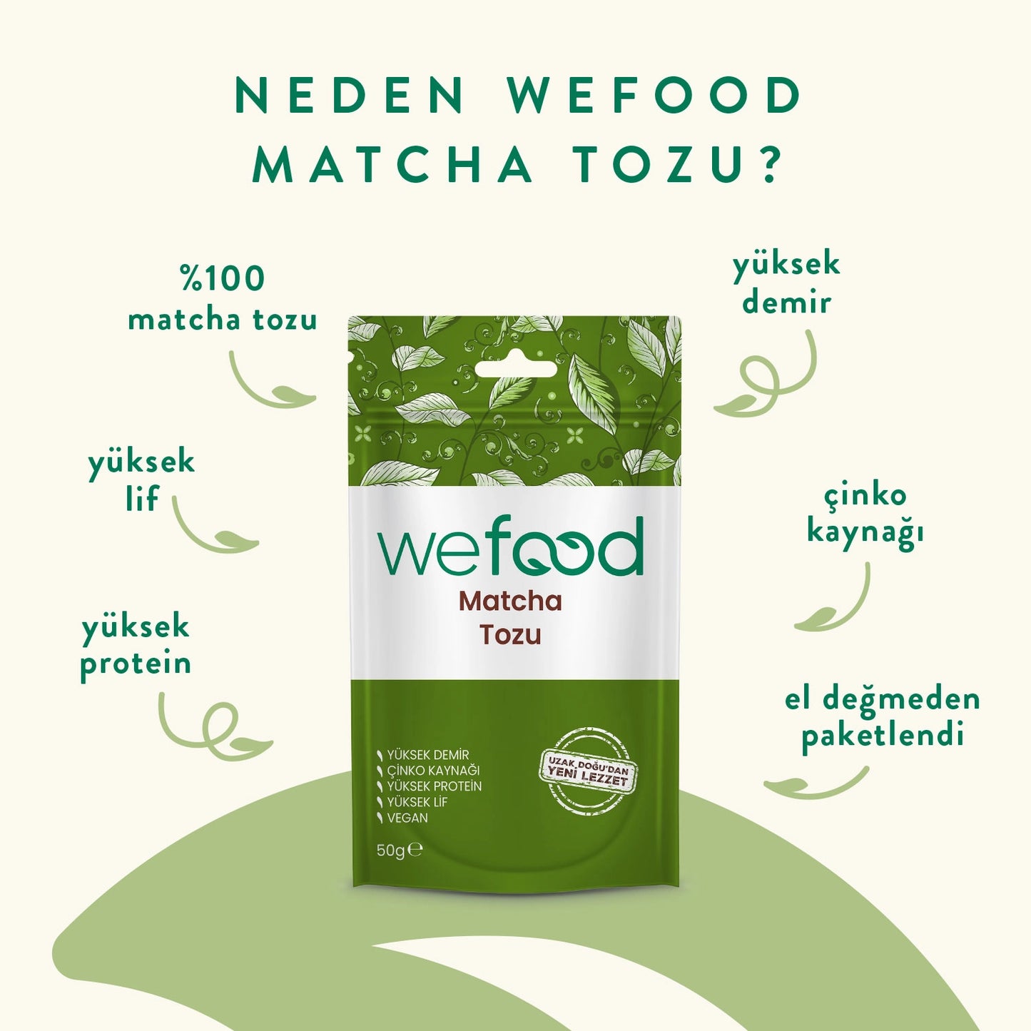 Wefood Matcha Tozu 50 gr