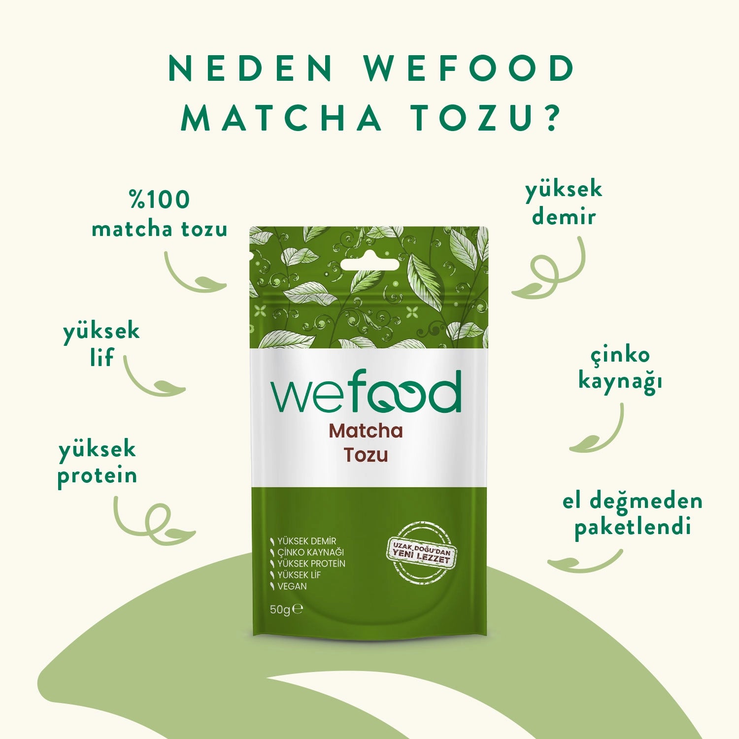 Wefood Matcha Tozu 50 gr