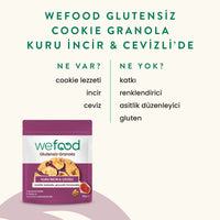 Wefood Glutensiz Granola Bites Kuru İncir & Cevizli 60 gr