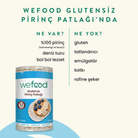 Wefood Pirinç Patlağı 100 gr