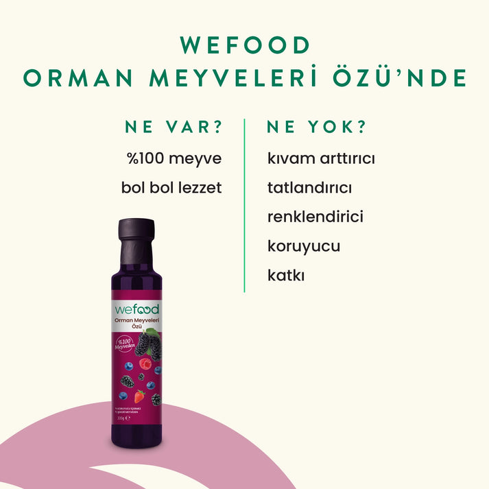 Wefood Orman Meyveleri Özü 335 ml