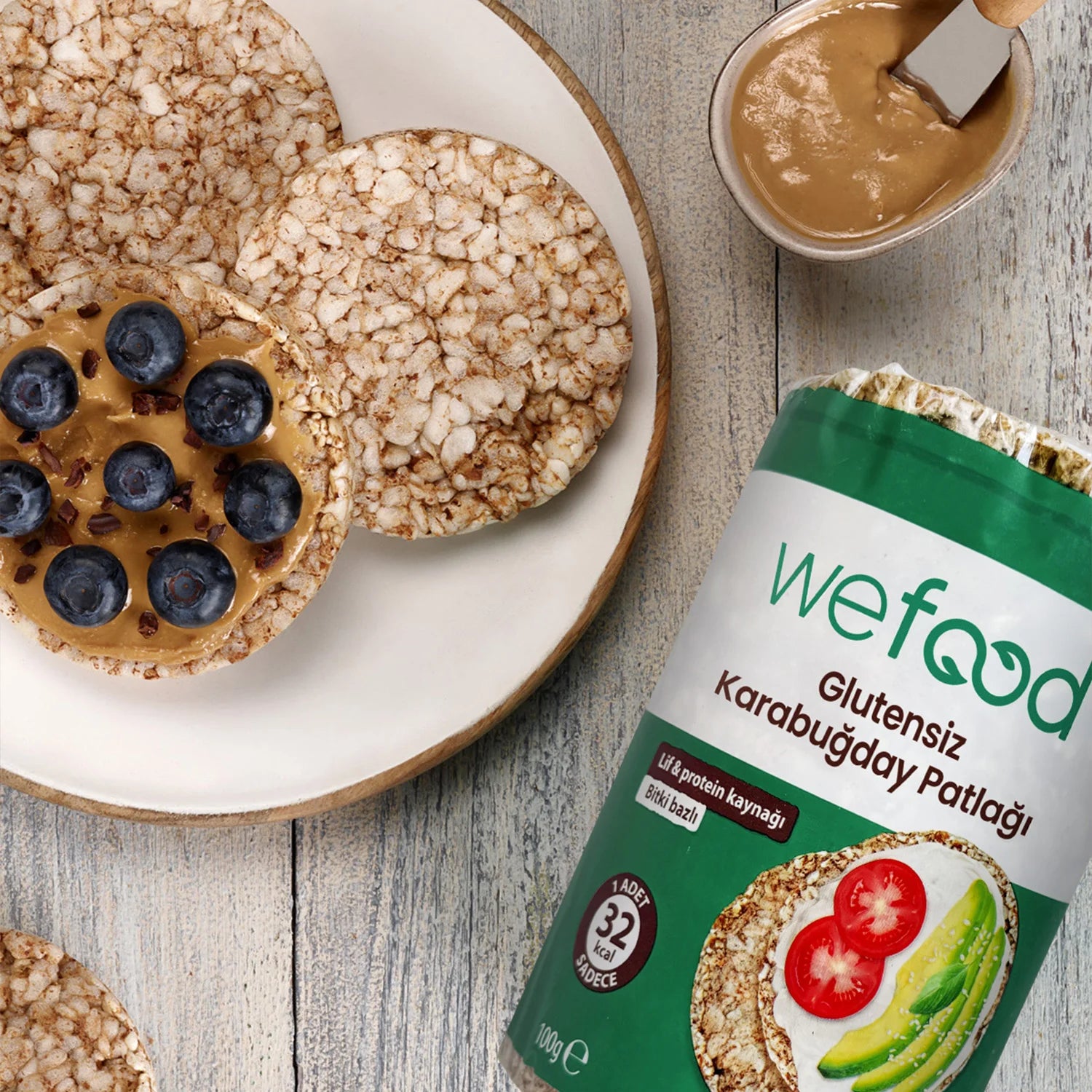 Wefood Karabuğday Patlağı 100 gr