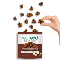 Wefood Glutensiz Granola Bites Kakao & Fındıklı 60 gr
