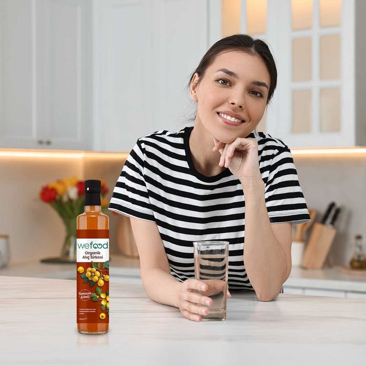 Wefood Organik Alıç Sirkesi 500 ml 2'li