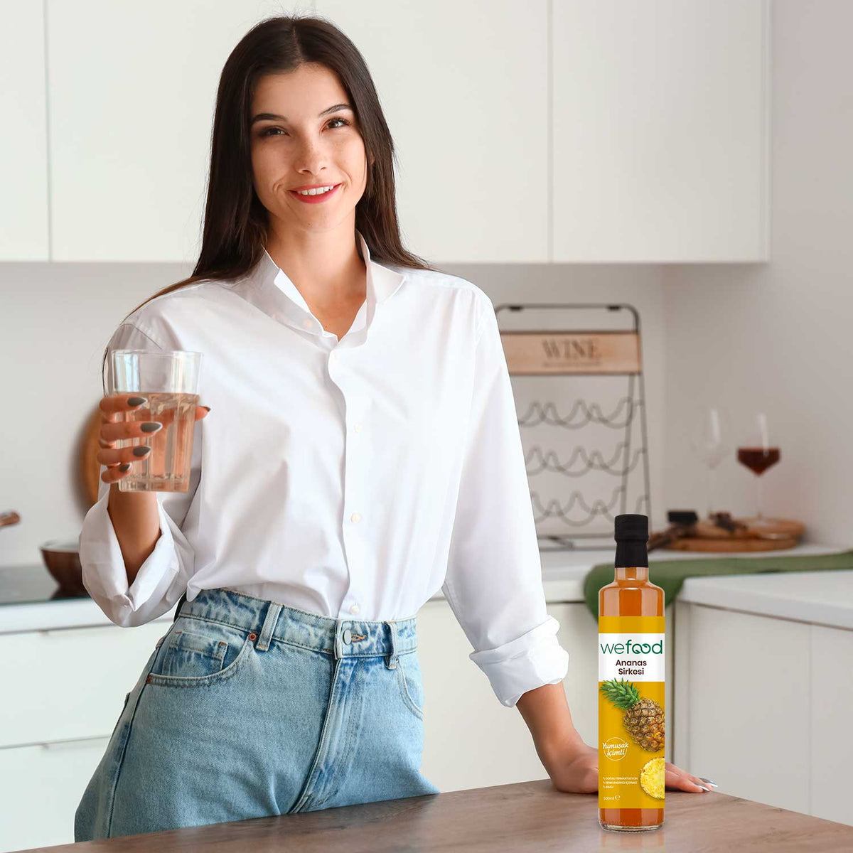 Wefood Ananas Sirkesi 500 ml 2'li