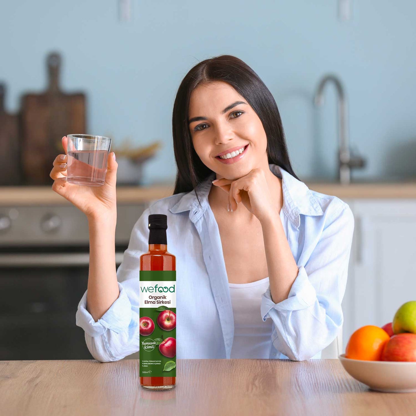 Wefood Organik Elma Sirkesi 500 ml