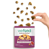 Wefood Glutensiz Granola Bites Kuru İncir & Cevizli 60 gr