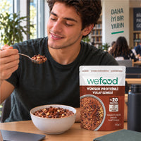 Wefood Yüksek Proteinli Kakaolu Yulaf Ezmesi 240 gr 3'lü