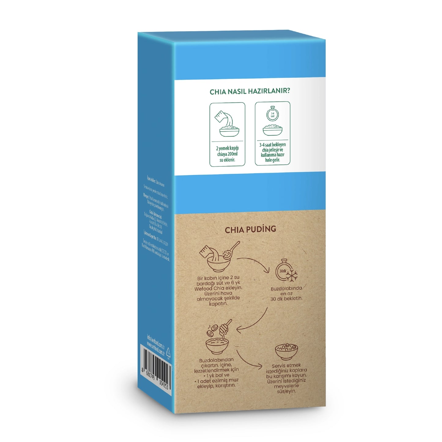 Wefood Siyah Chia 300 gr