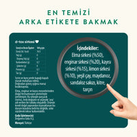 Wefood Detoks Sirkesi 250 ml