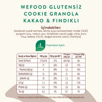 Glutensiz Granola Kakao & Fındıklı 250 gr