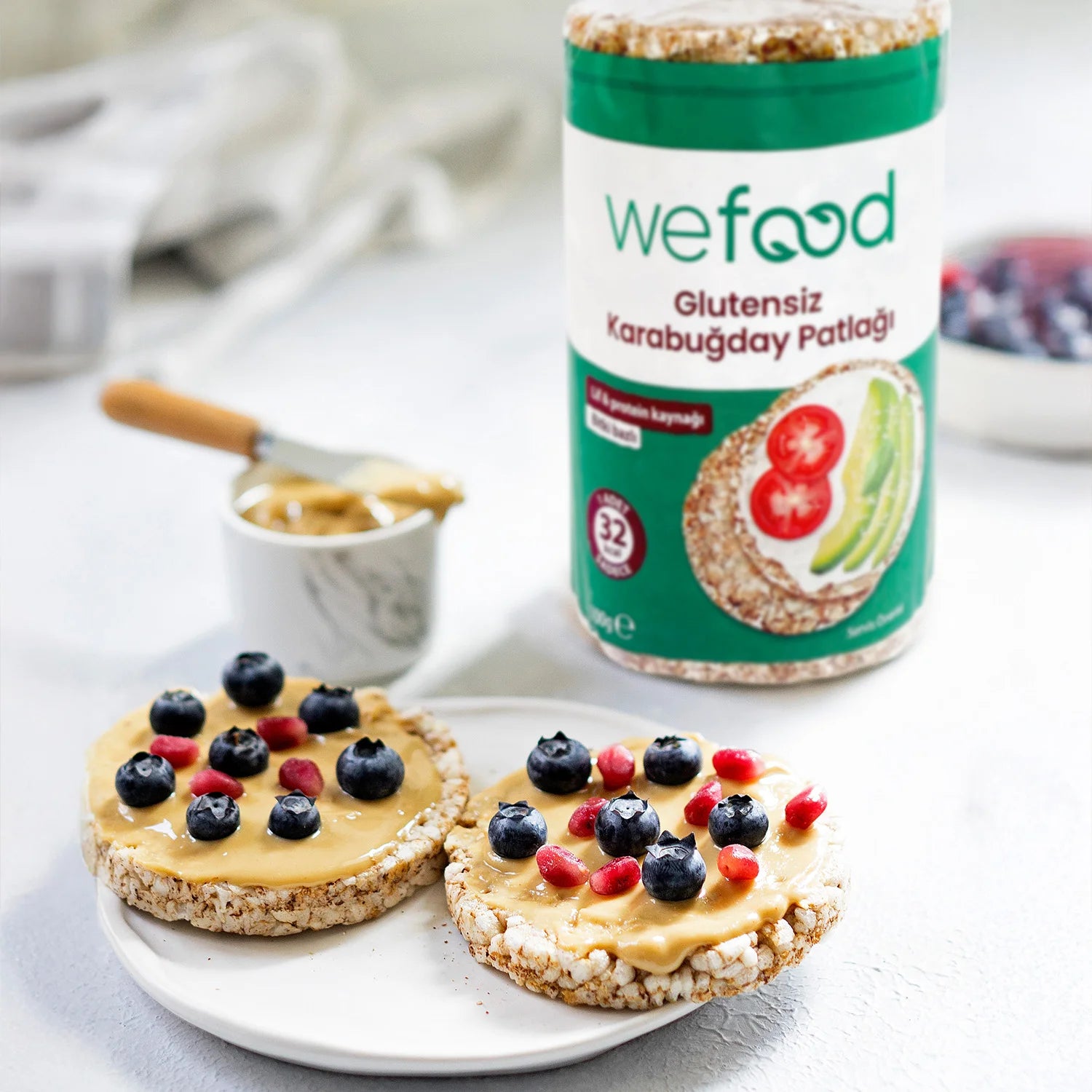 Wefood Karabuğday Patlağı 100 gr