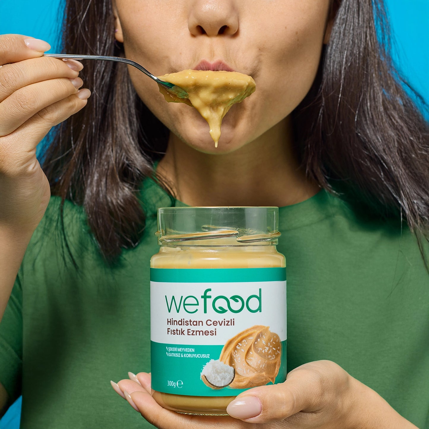 Wefood Hindistan Cevizli Fıstık Ezmesi 300 gr