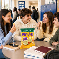 Wefood Ballı & Yer Fıstıklı Patlak Cipsi 60 g 15'li
