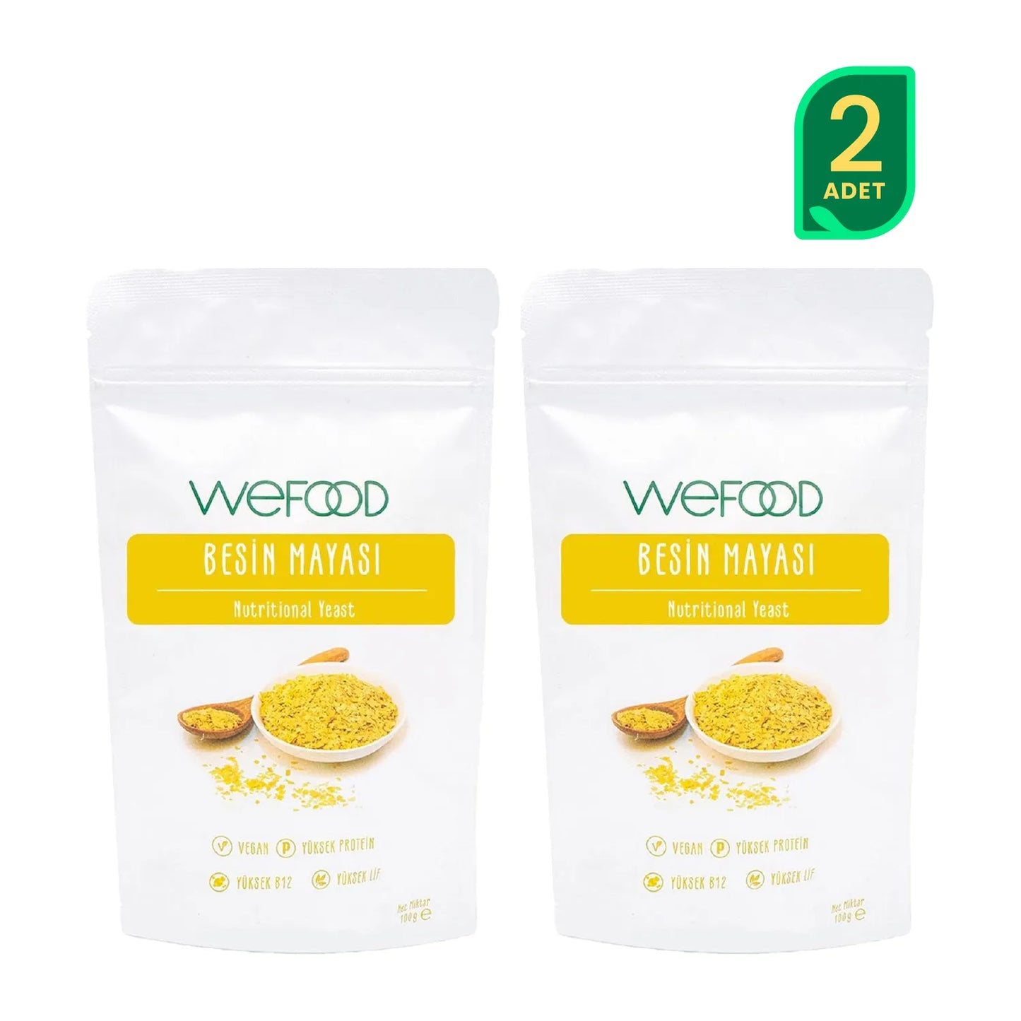 Wefood Besin Mayası 100 gr 2'li