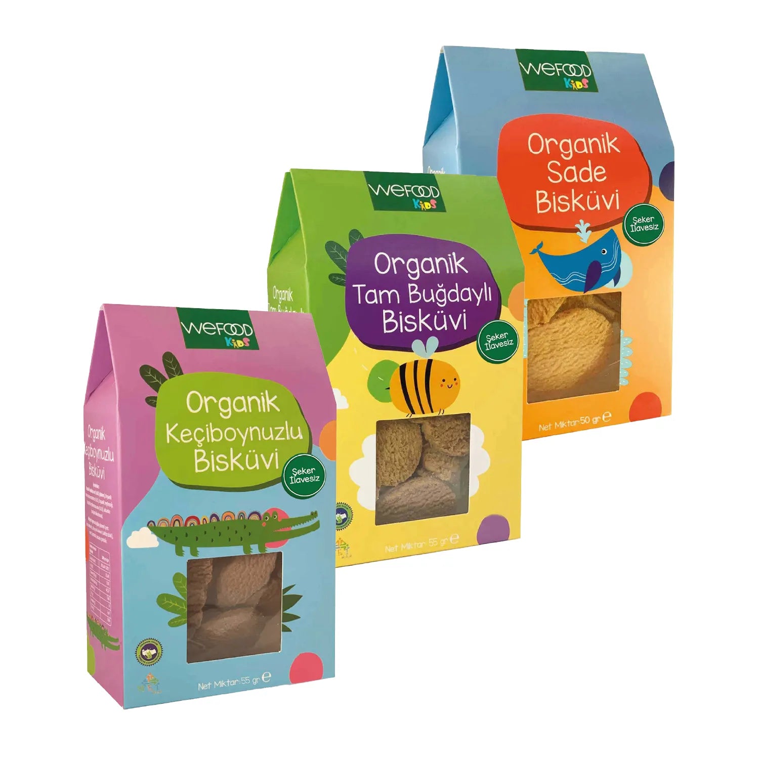 Wefood Kids Bisküvi Deneme Paketi
