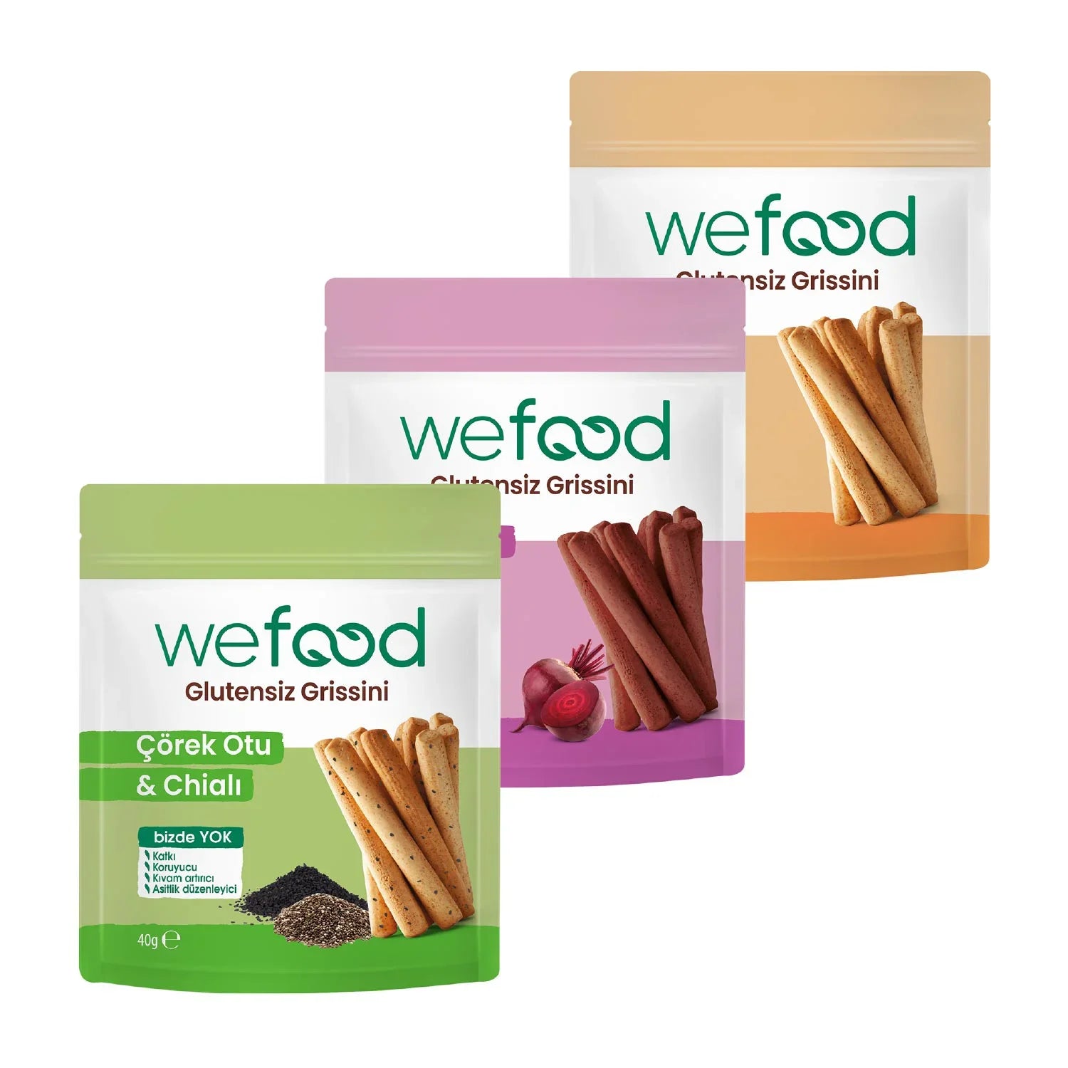 Wefood Glutensiz Grissini Deneme Paketi