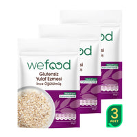 Wefood İnce Öğütülmüş Glutensiz Yulaf Ezmesi 300 gr 3'lü